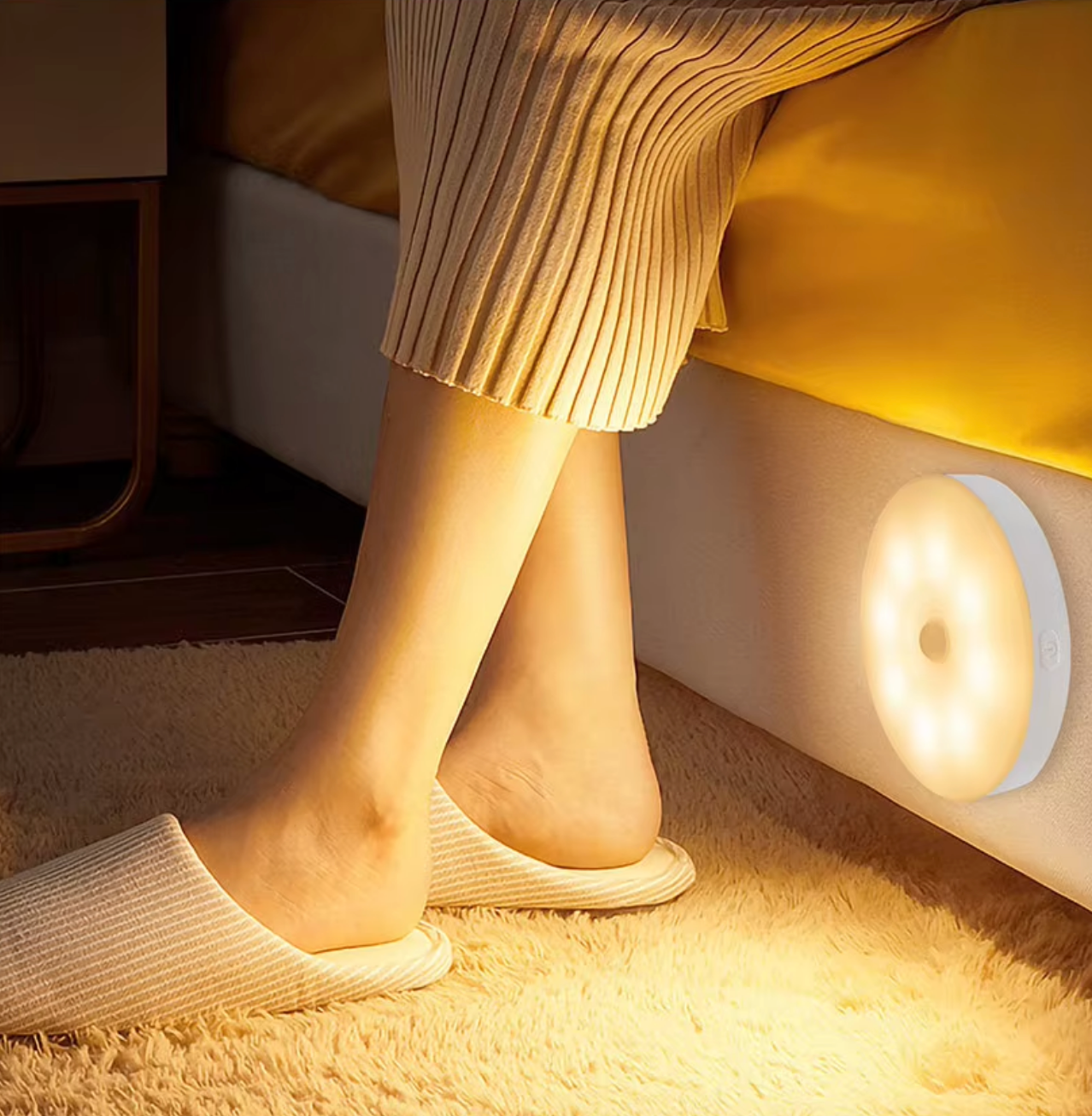 LED night light with light sensor