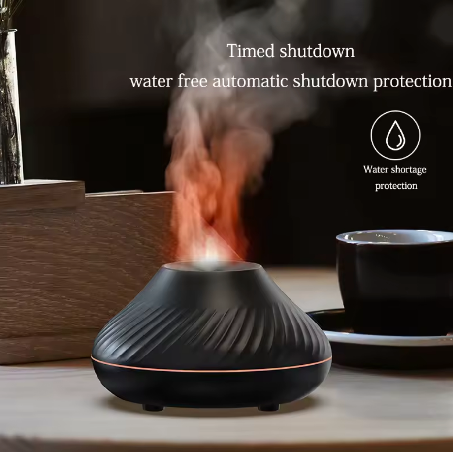 Portable USB humidifier with LED light