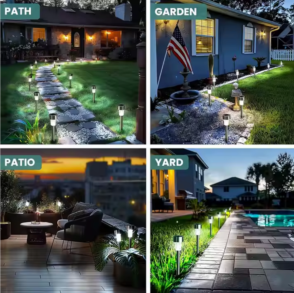 Solar lamps for outdoor use