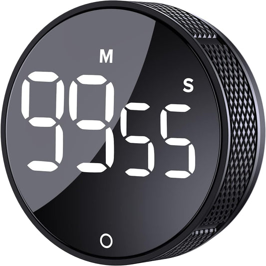 Magnetic digital timer for the kitchen